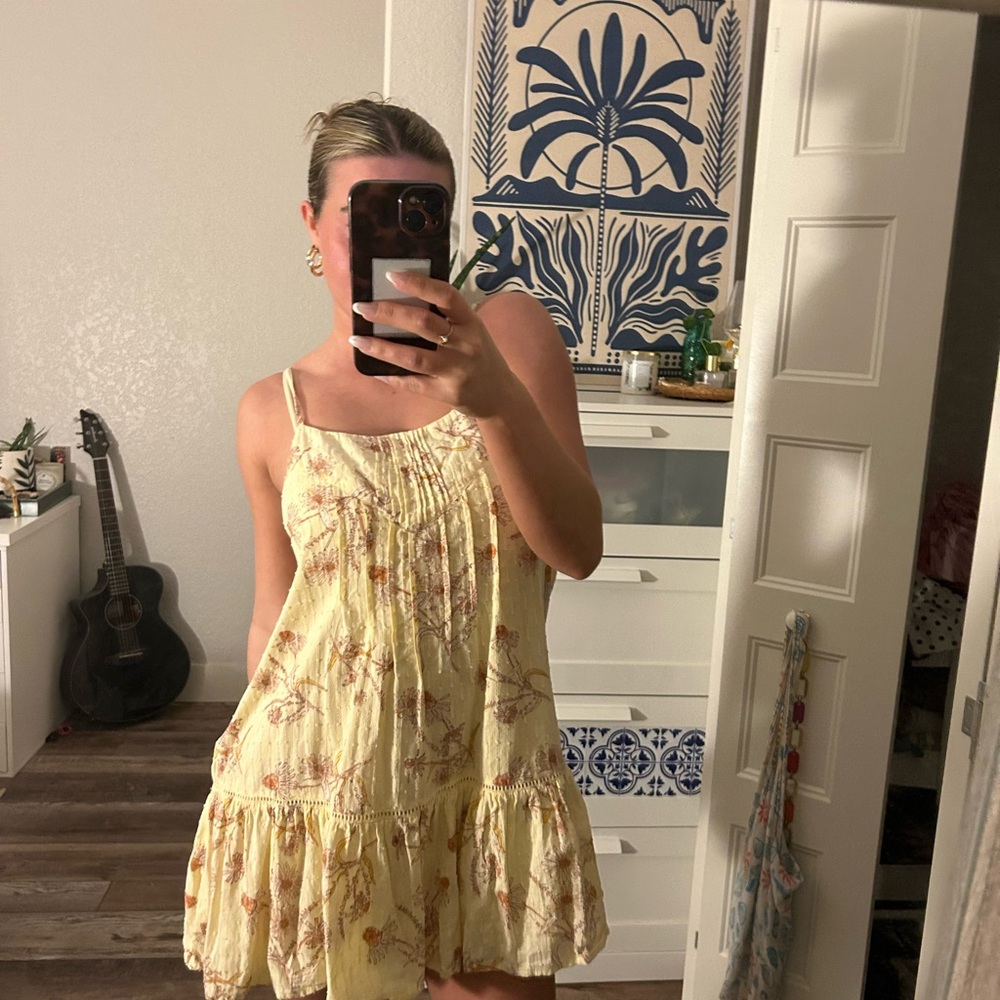 Urban Outfitters Light Yellow Dress